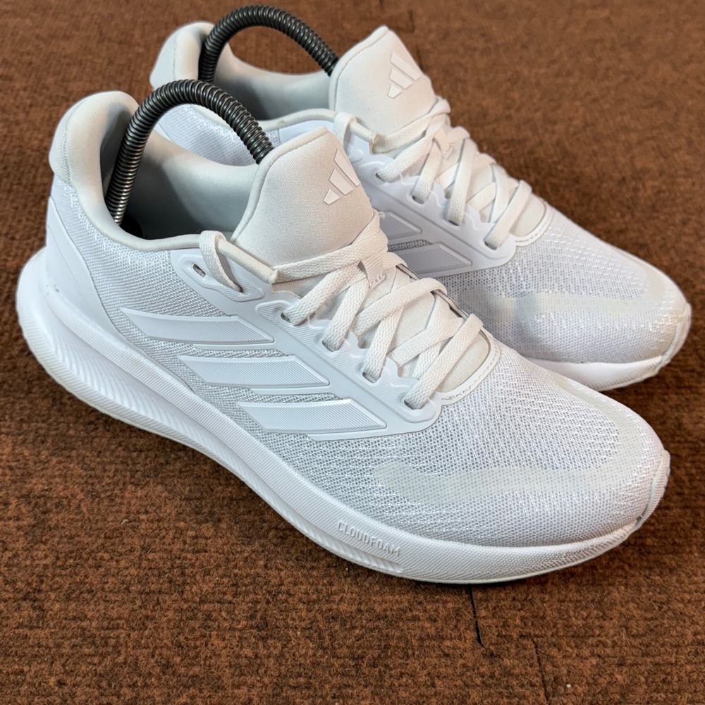 A+ Adidas Runfalcon 3.0 Womens Running gym Shoes White Cloudfoam IH7760 Size 8.5